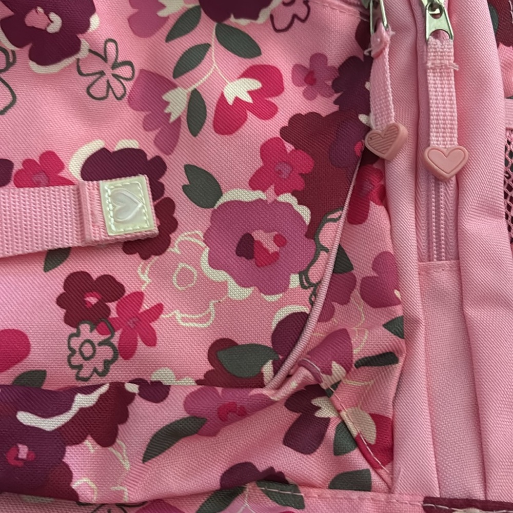 Old Navy Pink Floral Backpack - Picture 7 of 7